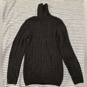 Mudo Dark Gray Turtleneck Sweater (L)